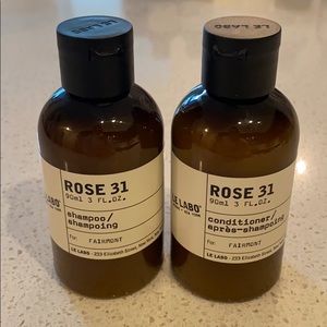 Le Labo shampoo & conditioner set.